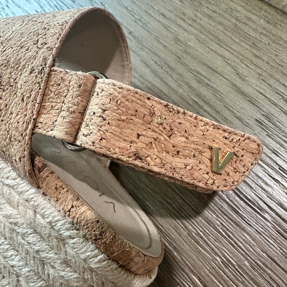 Vionic Brooke Cork Slingback Espadrille Wedge Sandal Size 6 - Picture 8 of 12